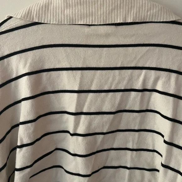 Striped Collared Sweater - Picture 4 of 5